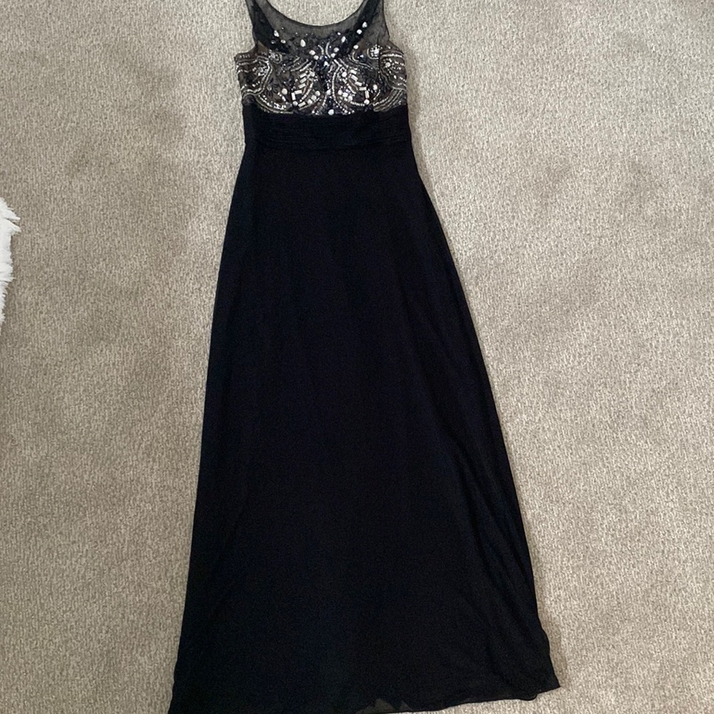 Black tie or prom gown